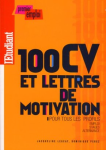 100 CV et lettres de motivation